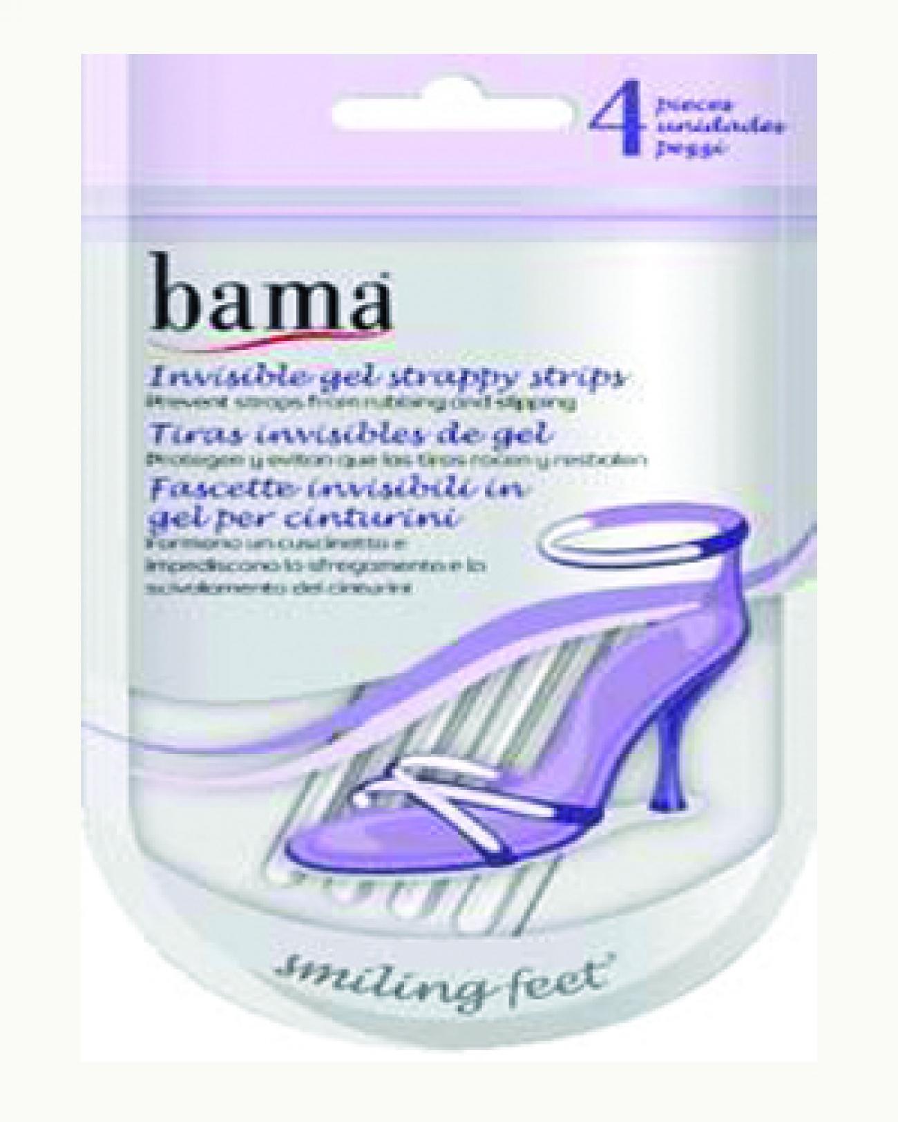 STRISCE ADESIVE GEL INVISIBILE SMILING FEET BAMA